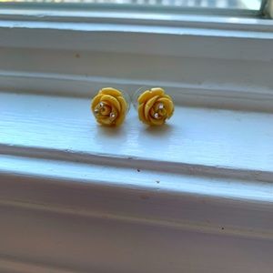 Rose Fashion Earrings by Jest Jewels